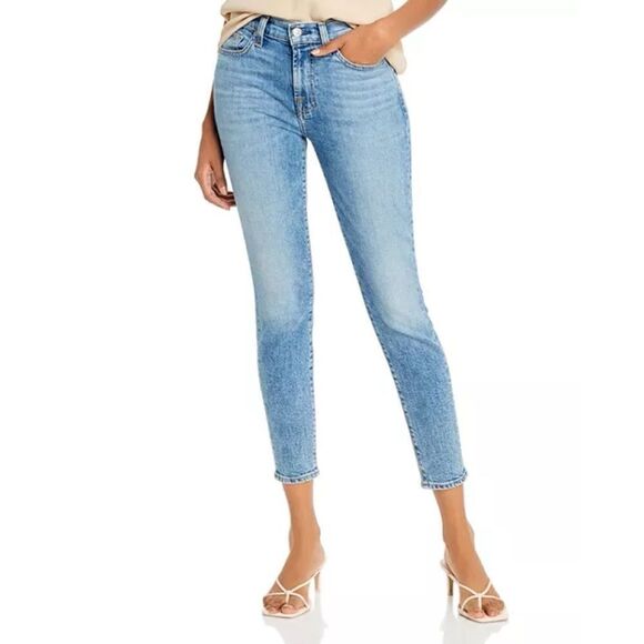 7 For All Mankind 7FAM Luxe Vintage Mid Rise The Ankle Skinny, Size 29 - Picture 1 of 16